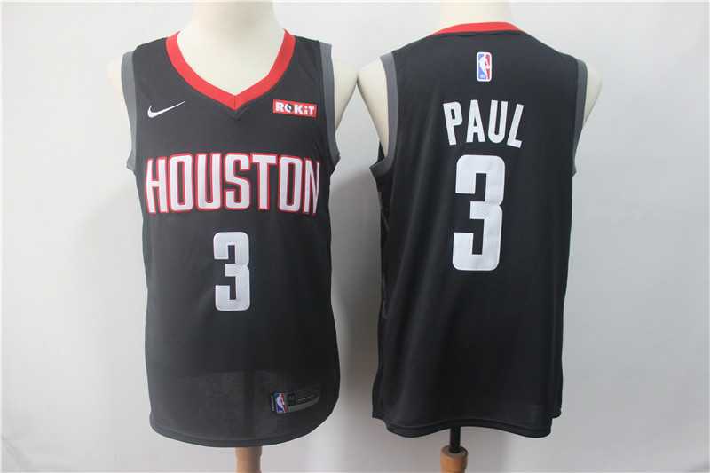 Rockets 3 Chris Paul Black Nike Swingman Jersey,We sell and wholesale Rockets 3 Chris Paul Black Nike Swingman Jersey on line form chian!